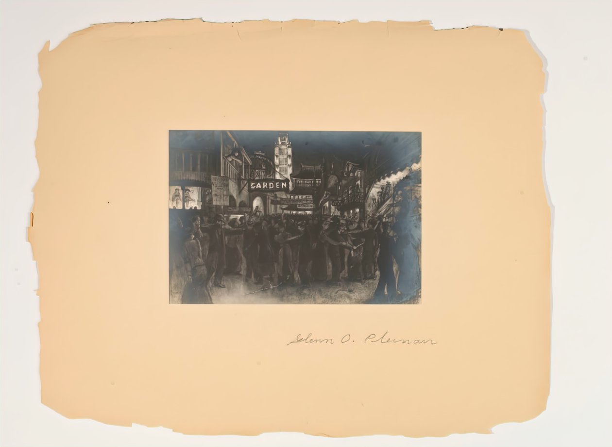 Kohtauksia ihmisten elämästä, Portfolio Nimetön, c. 1905-1906. tekijältä Glenn O Coleman