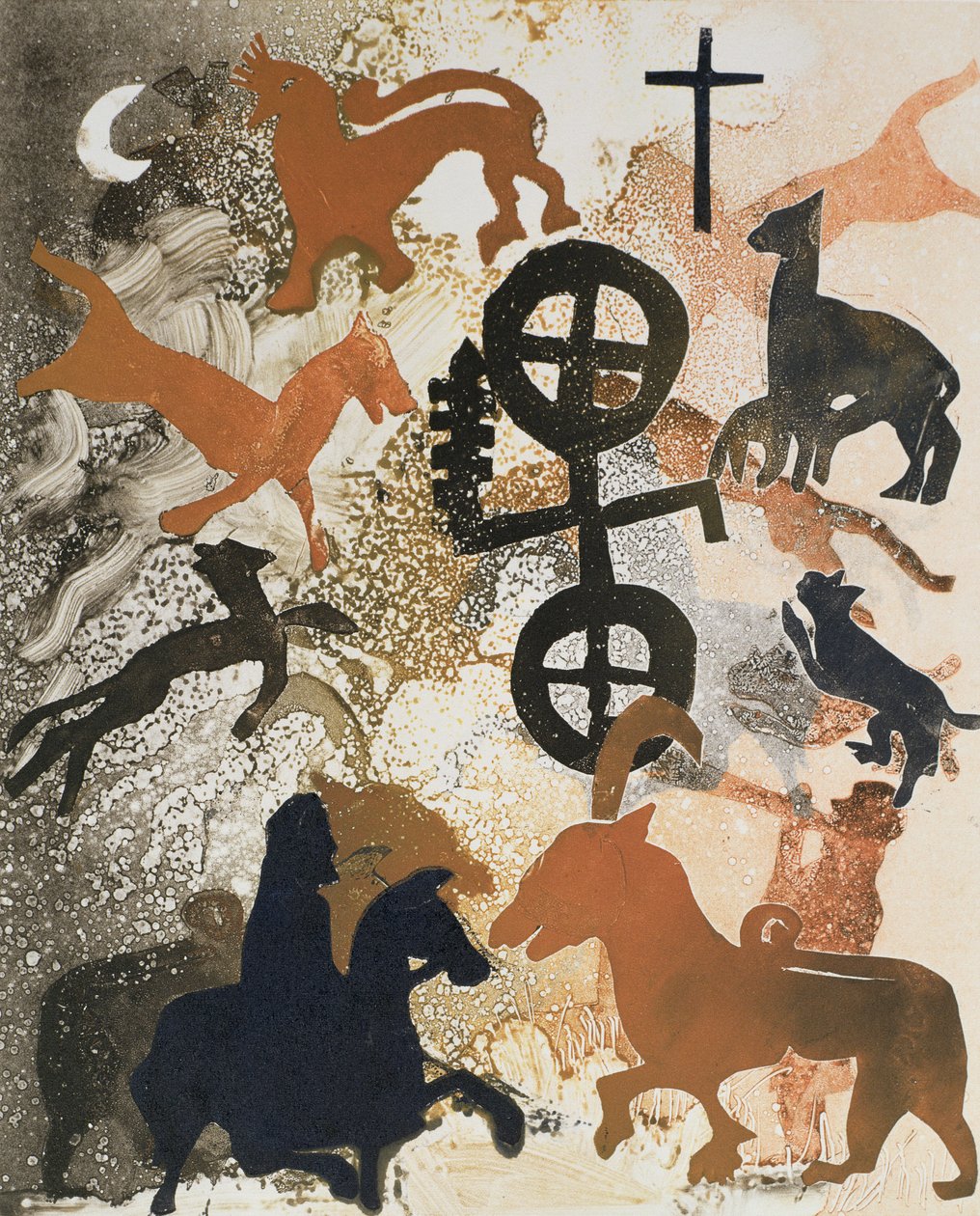 Pictish Symbols of Stone, 1995 (monotyyppi) tekijältä Gloria Wallington
