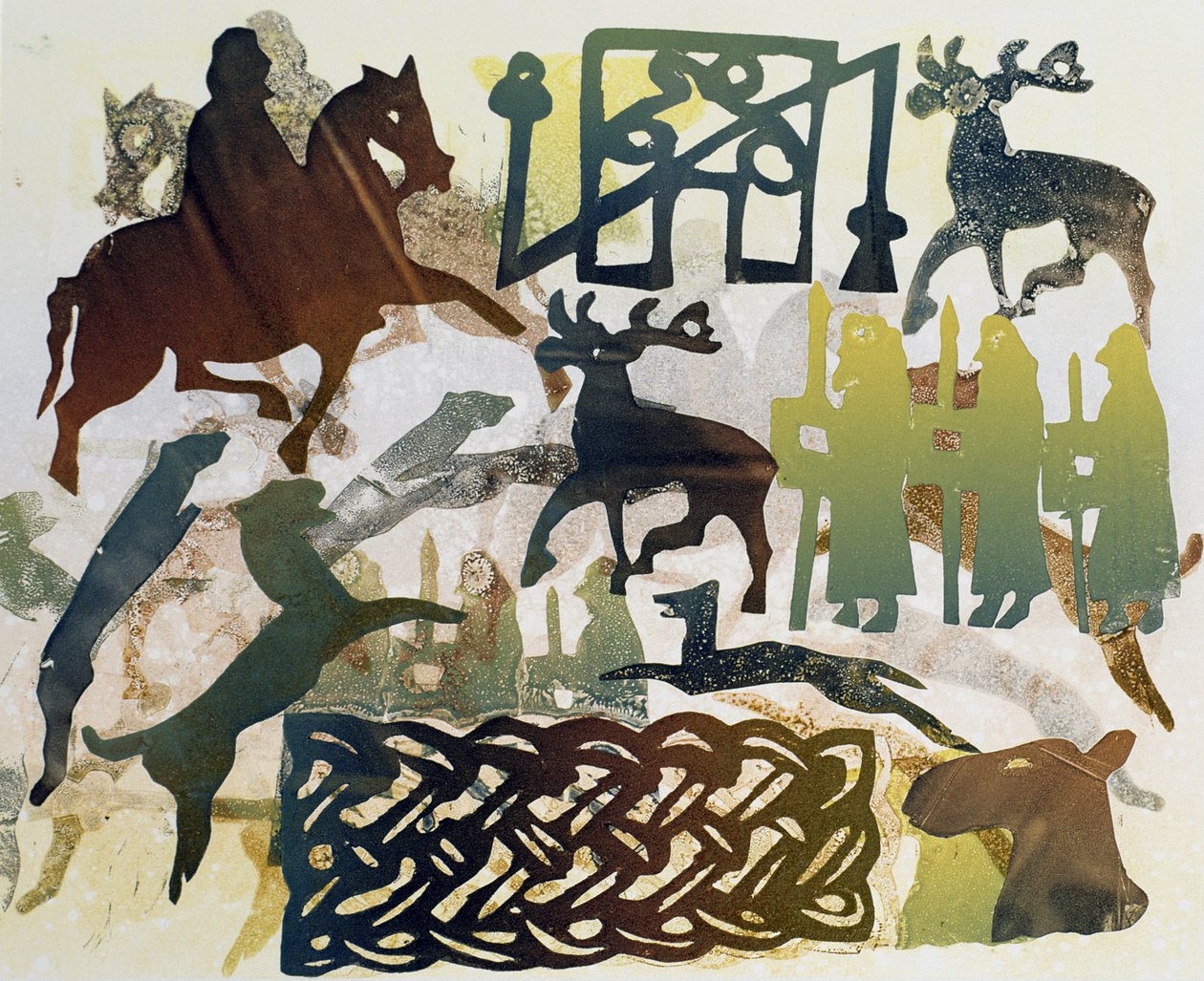 Ancient Travellers, 1995 (monotyyppi) tekijältä Gloria Wallington