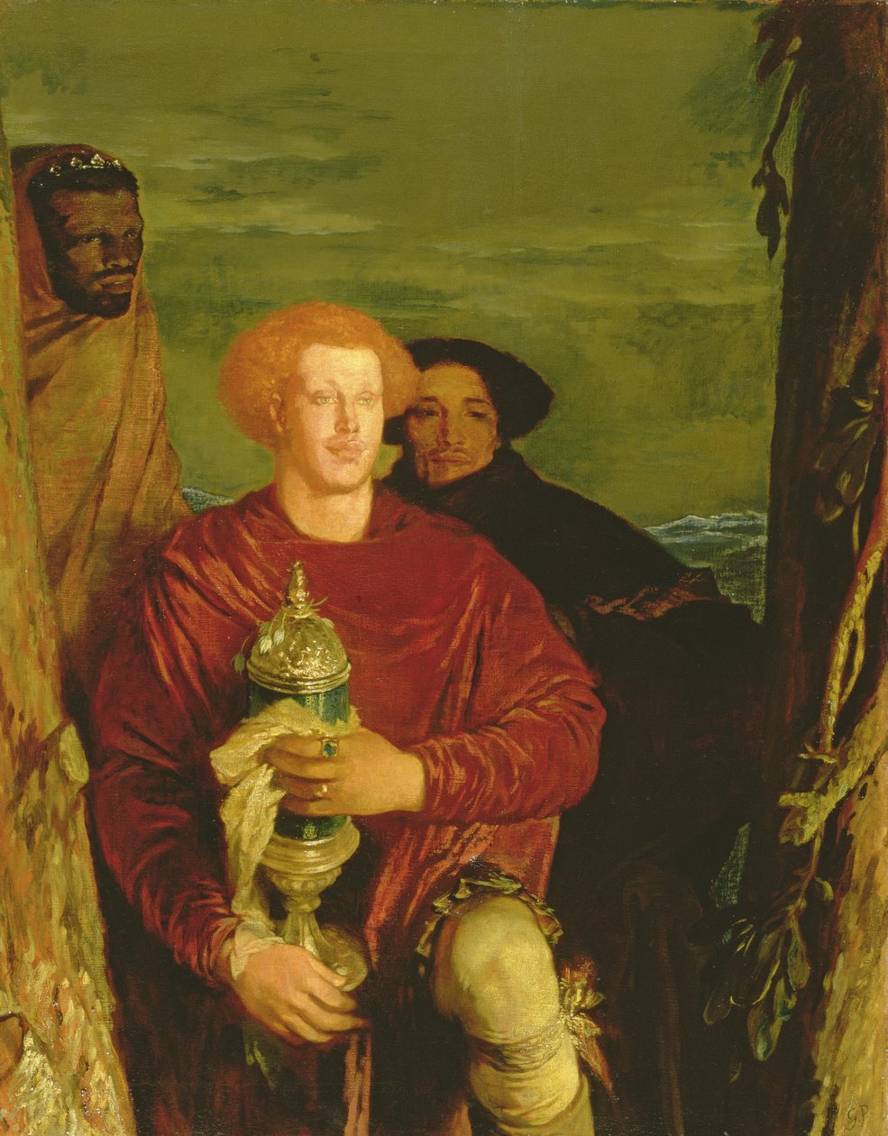 Kolmen kuninkaan palvonta, 1918 tekijältä Glyn Warren Philpot