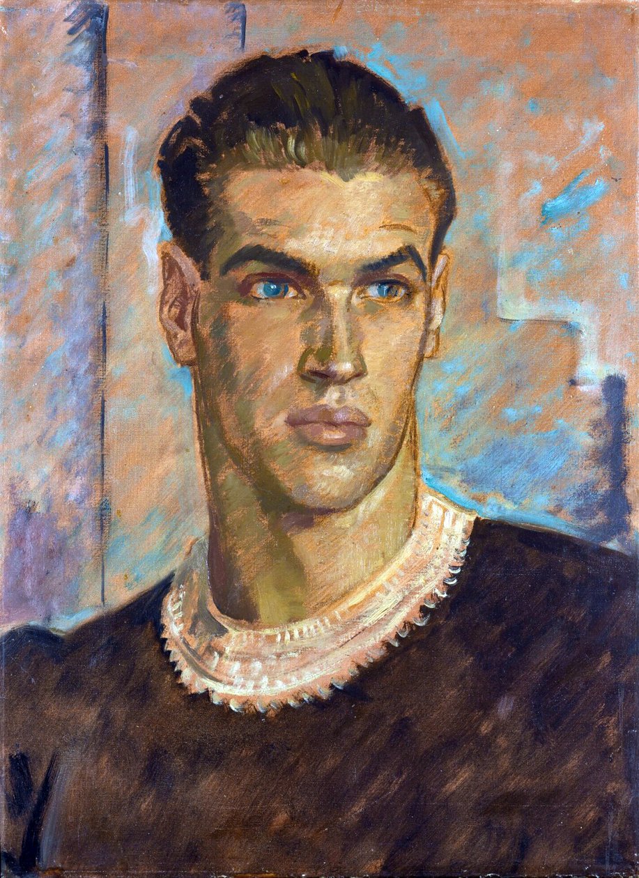 André Eglevskyn muotokuva 1937 (öljy kankaalle) tekijältä Glyn Warren Philpot