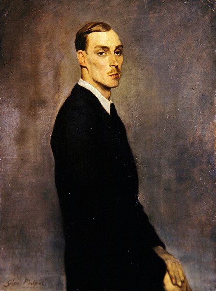 Vivian Forbesin muotokuva, n. 1930 (öljy kankaalle) tekijältä Glyn Warren Philpot
