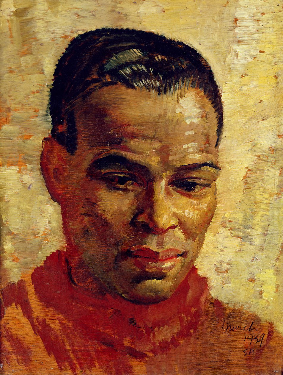 Miehen muotokuva, mahdollisesti Henry Thomas, 1929 tekijältä Glyn Warren Philpot