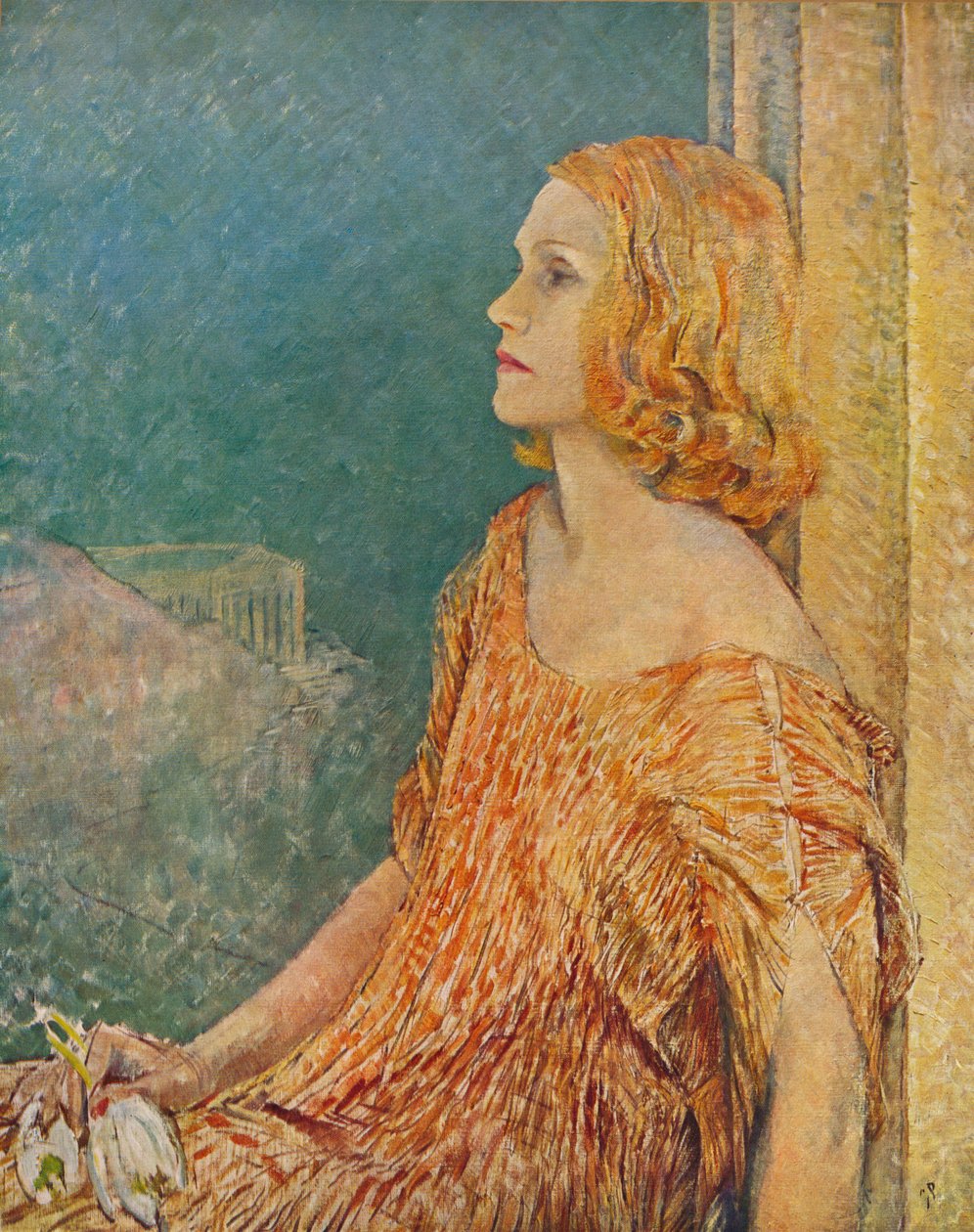 Lady Melchett, 1935 tekijältä Glyn Warren Philpot