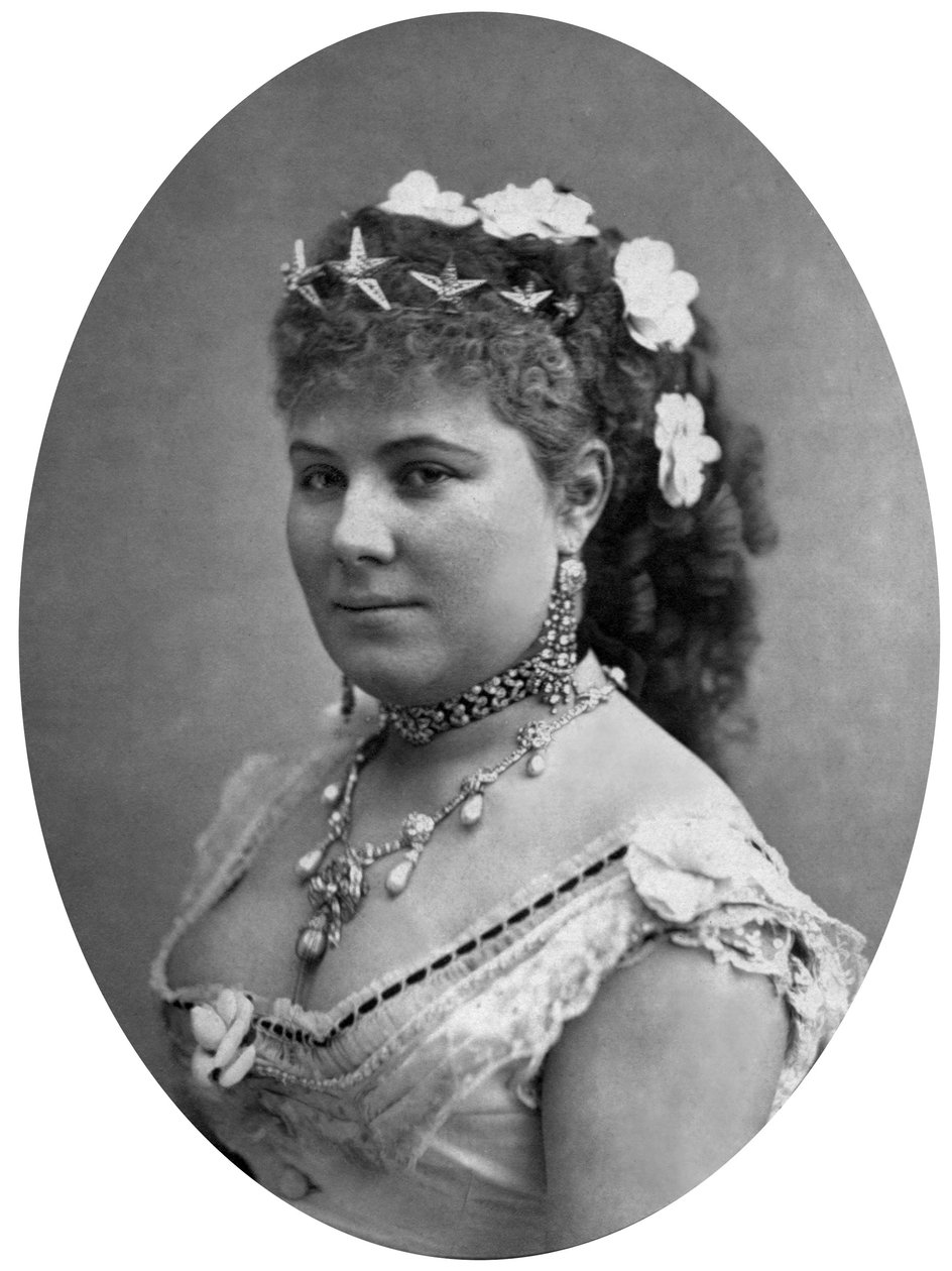 Julia Baron, ranskalainen näyttelijä tekijältä Gobinet de Villecholle Francois Marie Louis Alexandre) Franck (Franck