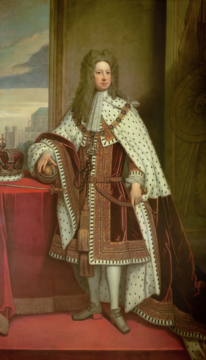 Kuningas Yrjö I tekijältä Godfrey Kneller