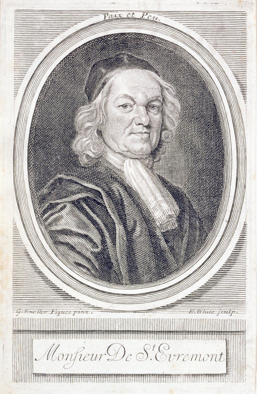 Monsieur de St Evremont tekijältä Godfrey Kneller