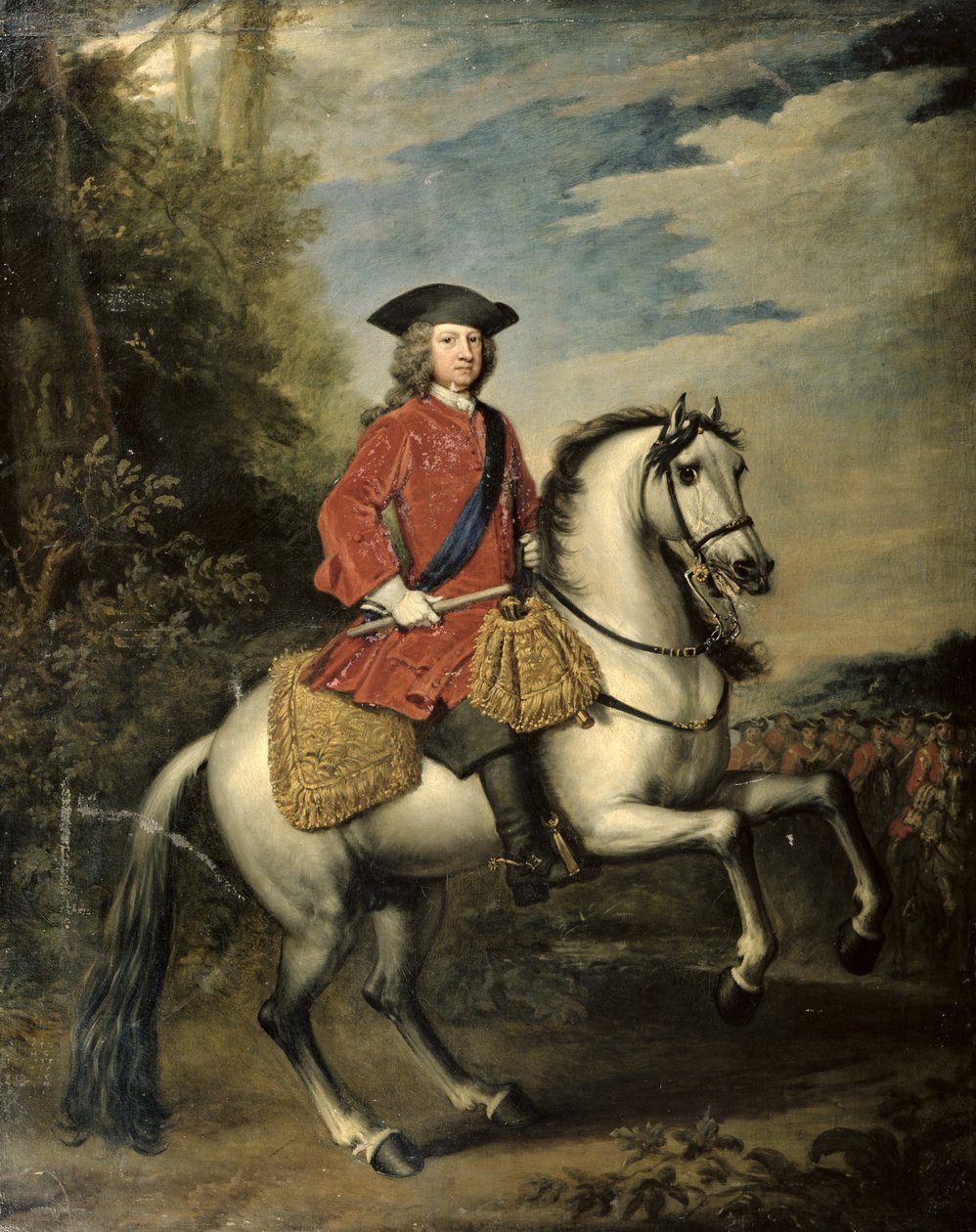Larawan ni King George I, 1717 finn tekijältä Godfrey Kneller