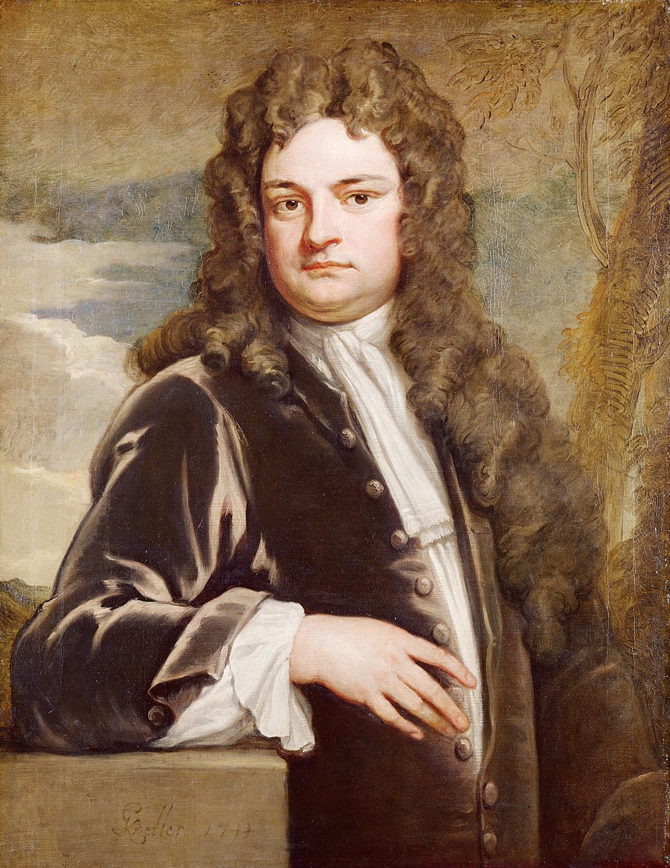 Sir Richard Steelen (1672-1729) muotokuva 1711 tekijältä Godfrey Kneller