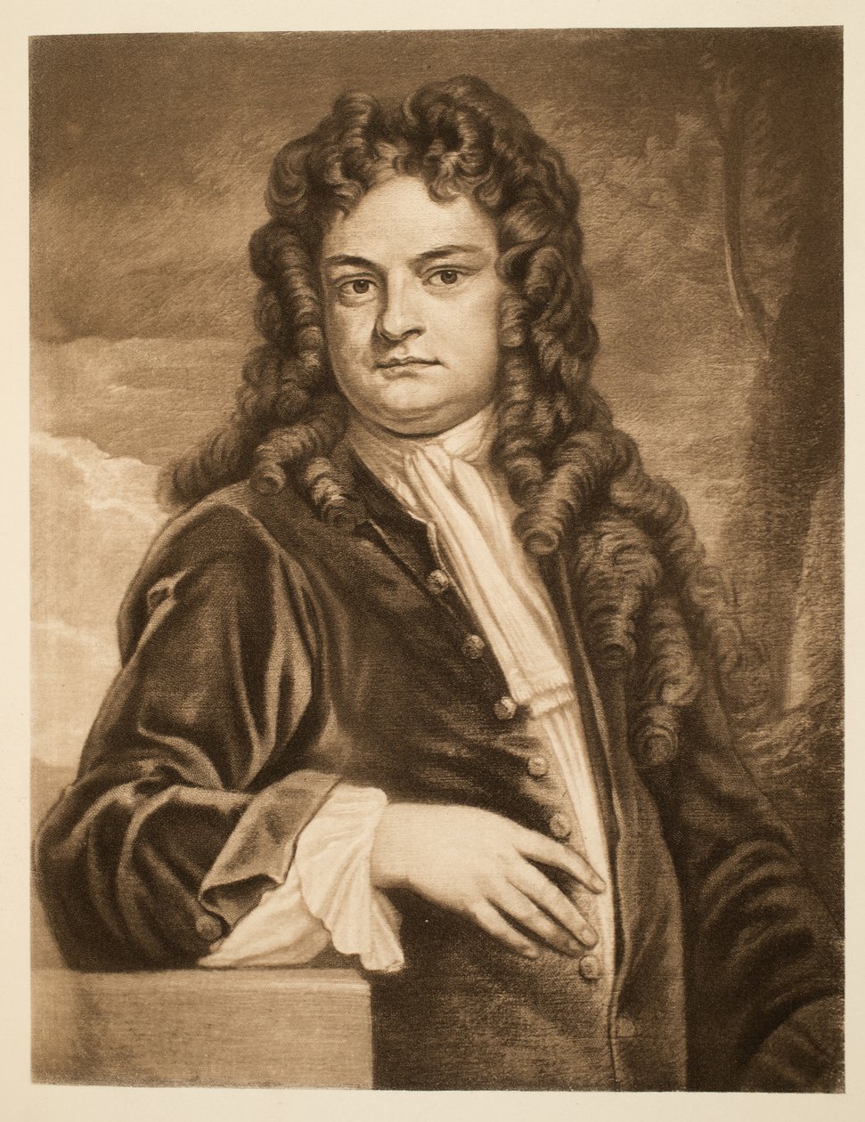 Sir Richard Steele, pubi. 1902 (kollotyyppi) tekijältä Godfrey Kneller