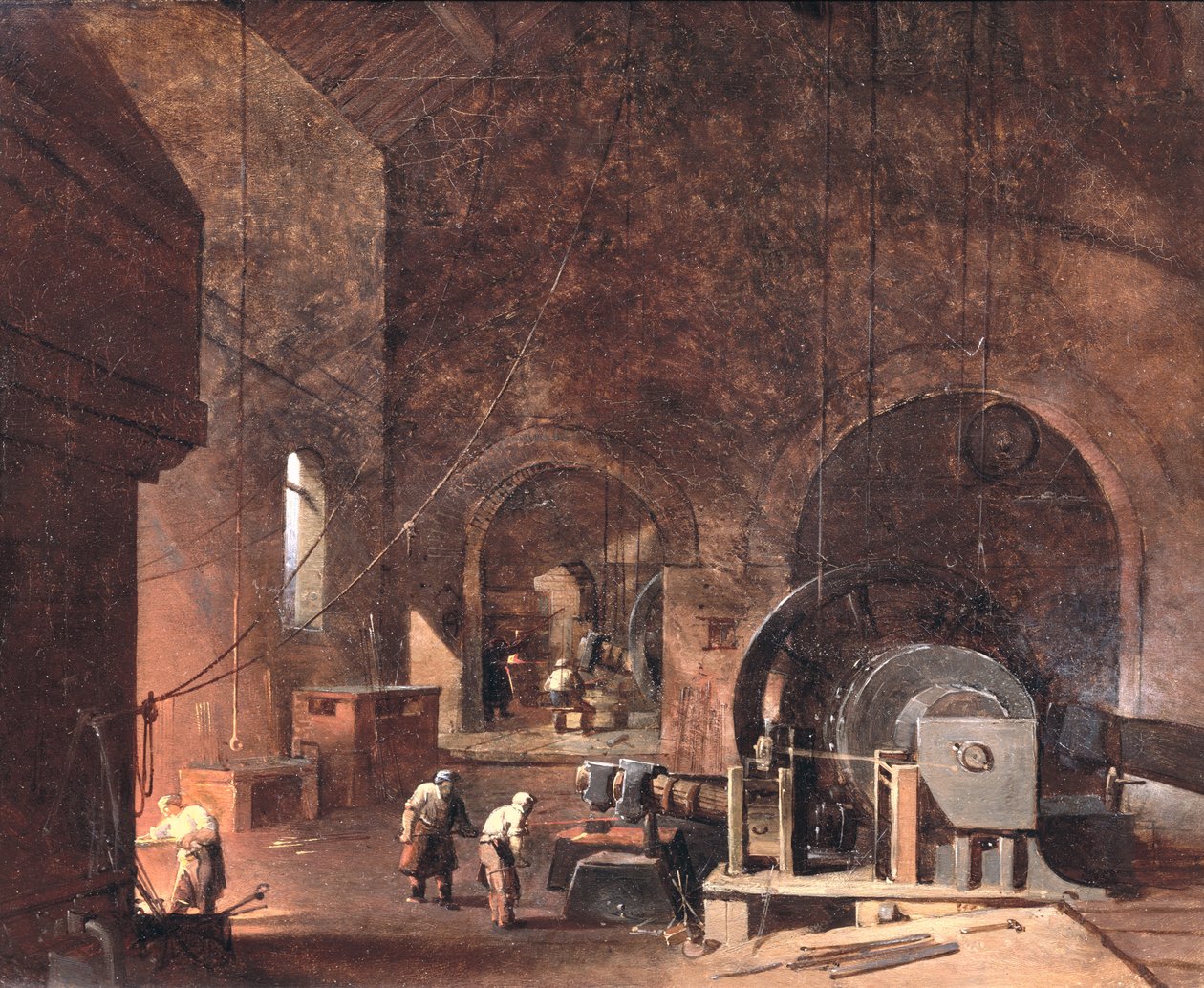 Ruukin sisustus, n. 1850-60 tekijältä Godfrey Sykes