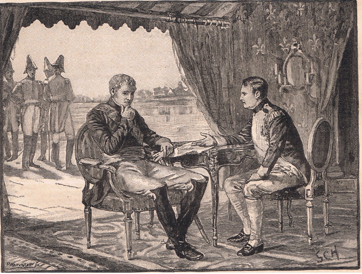 Tilsitin rauhansopimus 1807 jKr tekijältä Godfrey C. Hindley