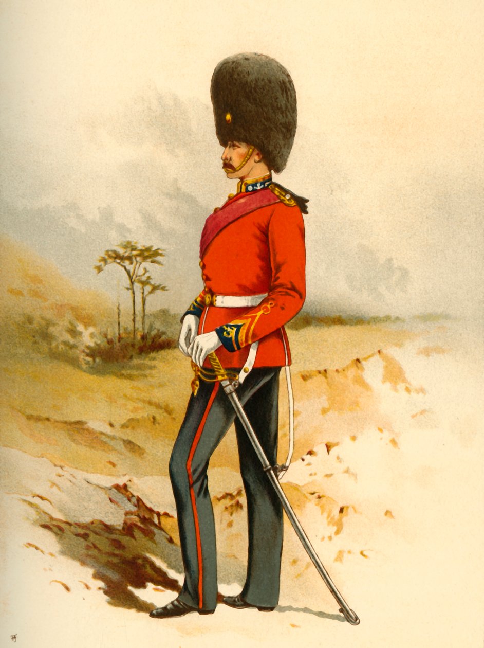 23. - Royal Welsh Fusiliers, 1890. tekijältä Godfrey Douglas Giles
