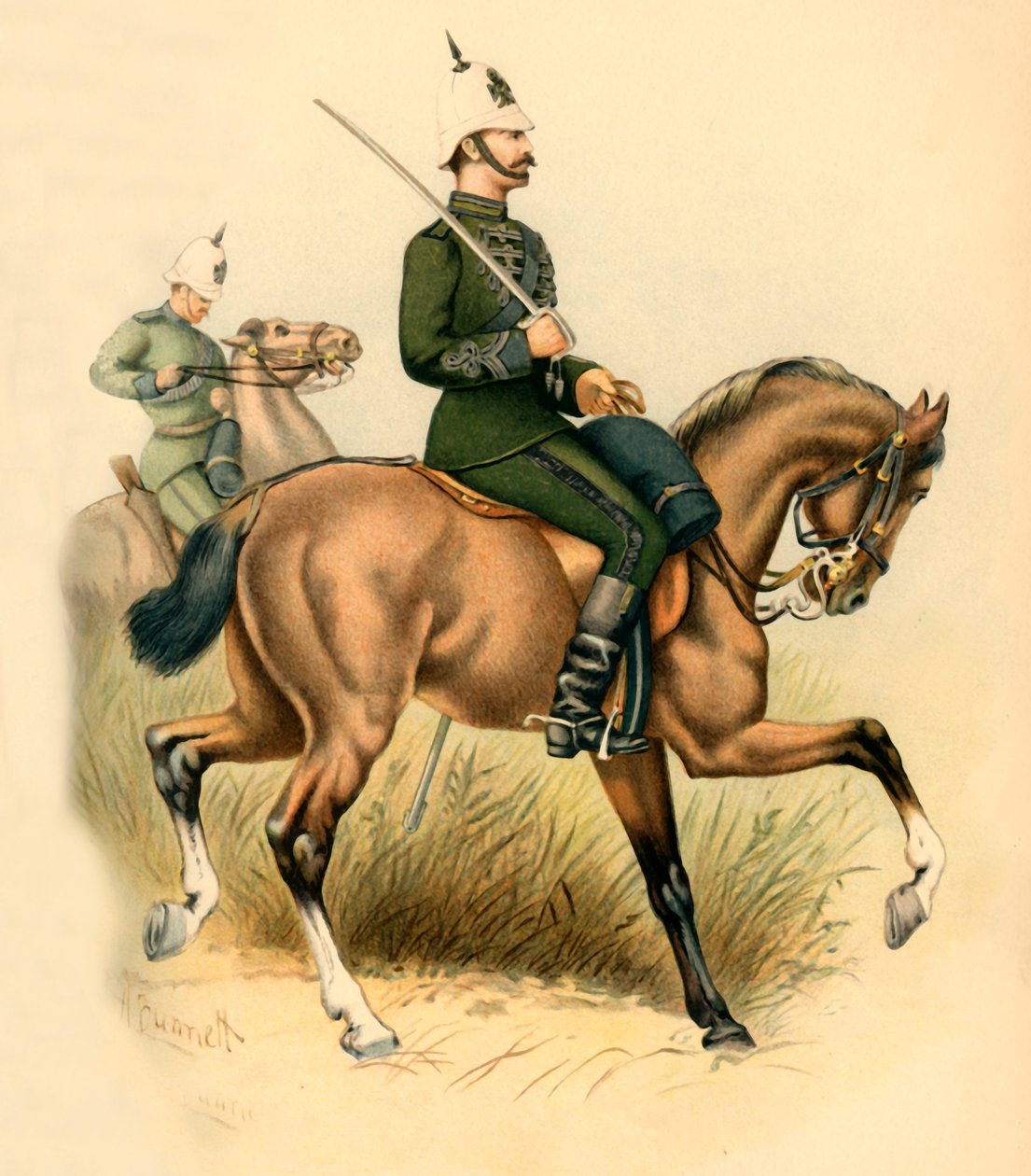 Cape Mounted Rifles, 1890. tekijältä Godfrey Douglas Giles