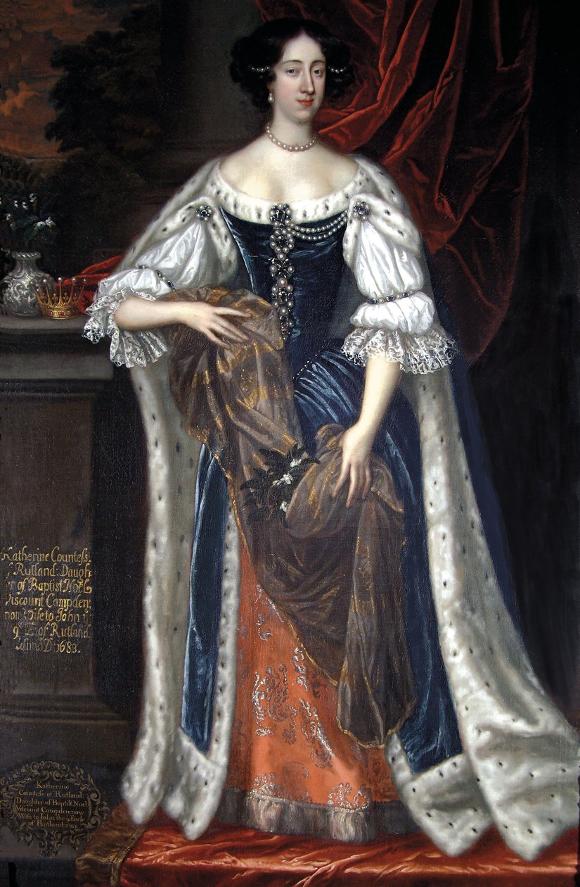 Catherine Noel, Rutlandin kreivitär tekijältä Godfrey Kneller