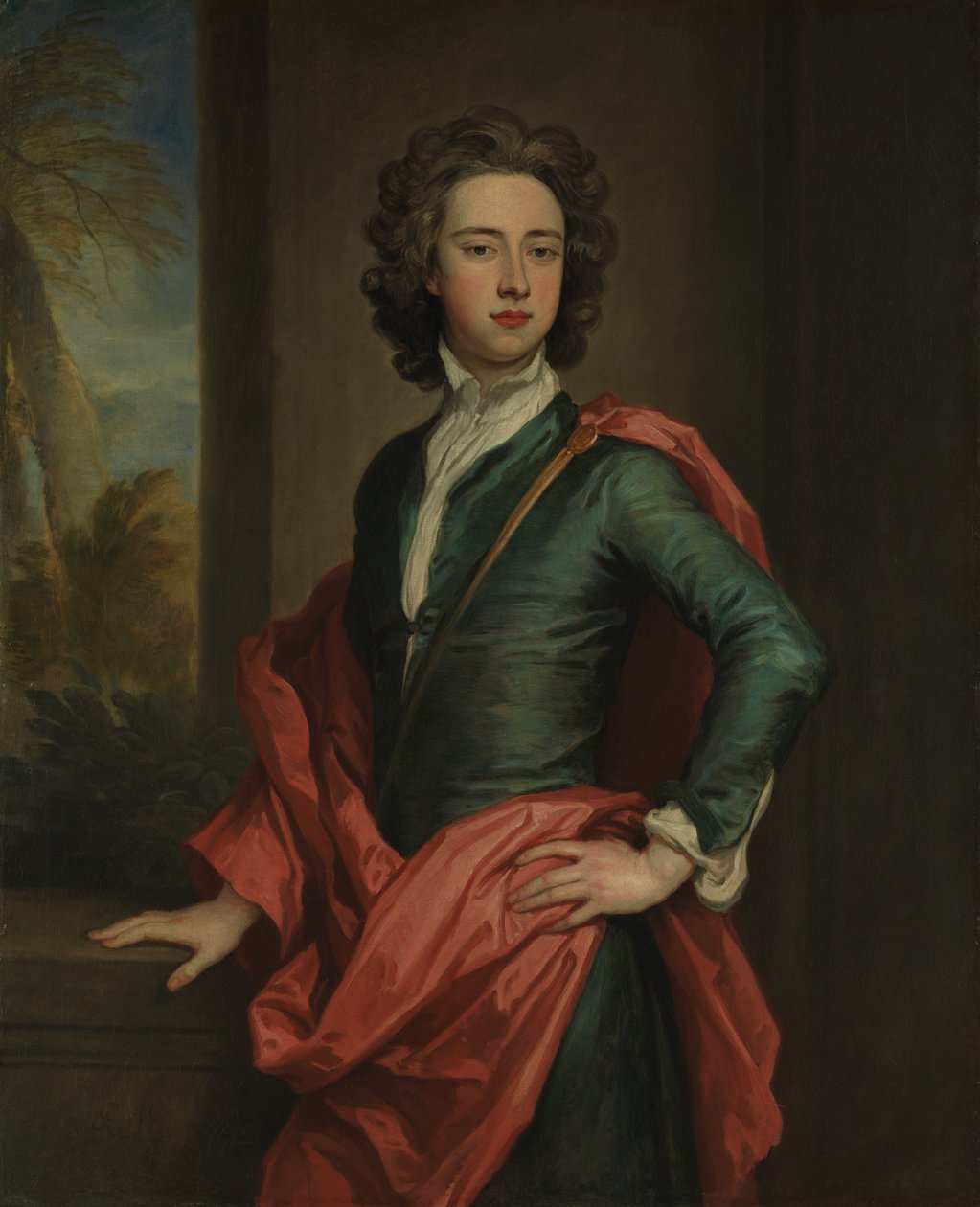 Charles Beauclerk 1670-1726, St. Albansin herttua, n. 1690-95. tekijältä Godfrey Kneller