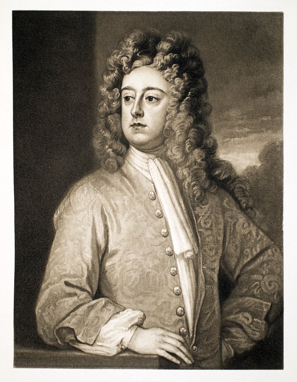 Francis Godolphin, Earl of Godolphin, pubi. 1902 (kollotyyppi) tekijältä Godfrey Kneller