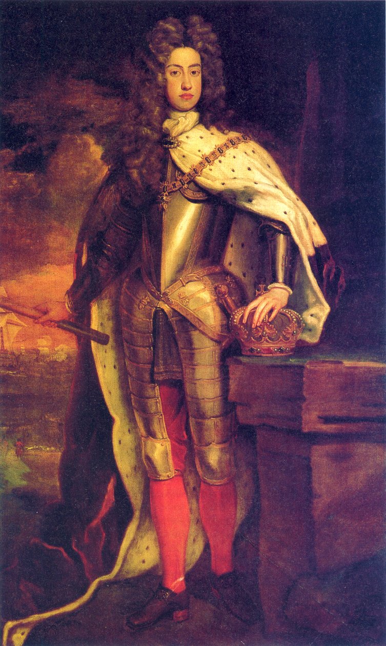 Pyhän Rooman keisari Kaarle VI (1685-1740), joka oli arkkiherttua Kaarle. tekijältä Godfrey Kneller