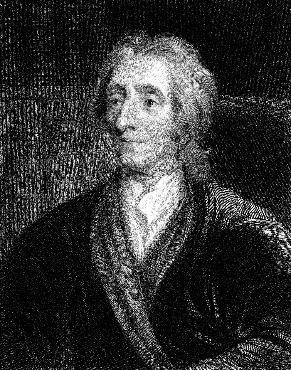 John Locke, englantilainen filosofi, 1680-1704 tekijältä Godfrey Kneller