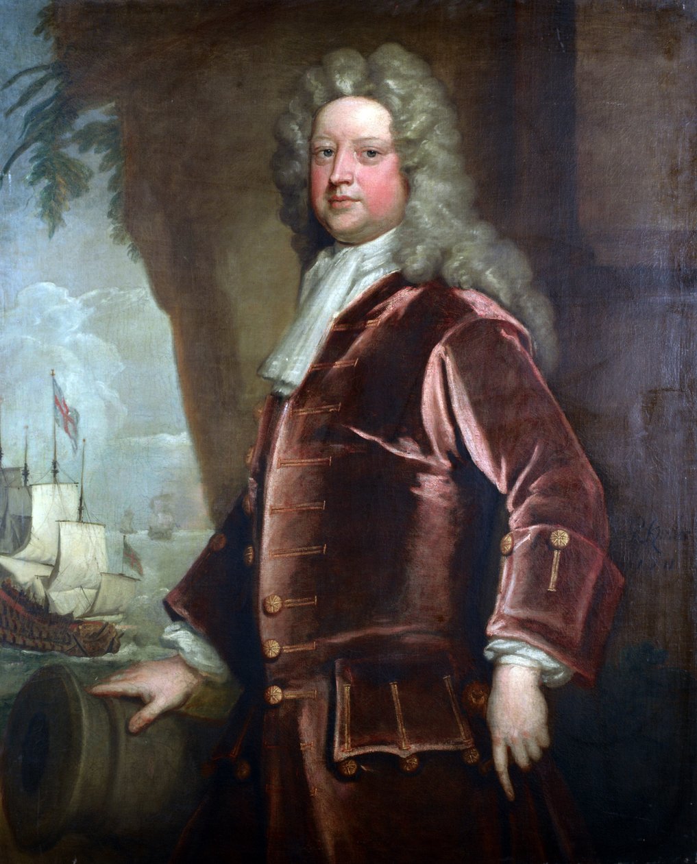 Amiraali Sir John Norrisin muotokuva tekijältä Godfrey Kneller