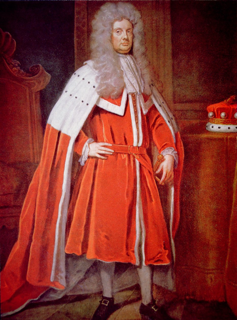 Charles Calvertin muotokuva (öljy kankaalle) tekijältä Godfrey Kneller