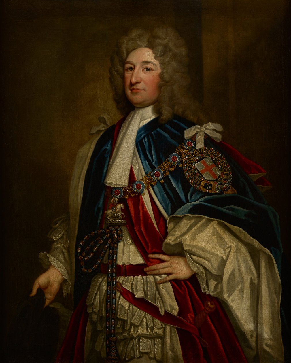 Charles Seymourin, Somersetin kuudennen herttuan muotokuva tekijältä Godfrey Kneller
