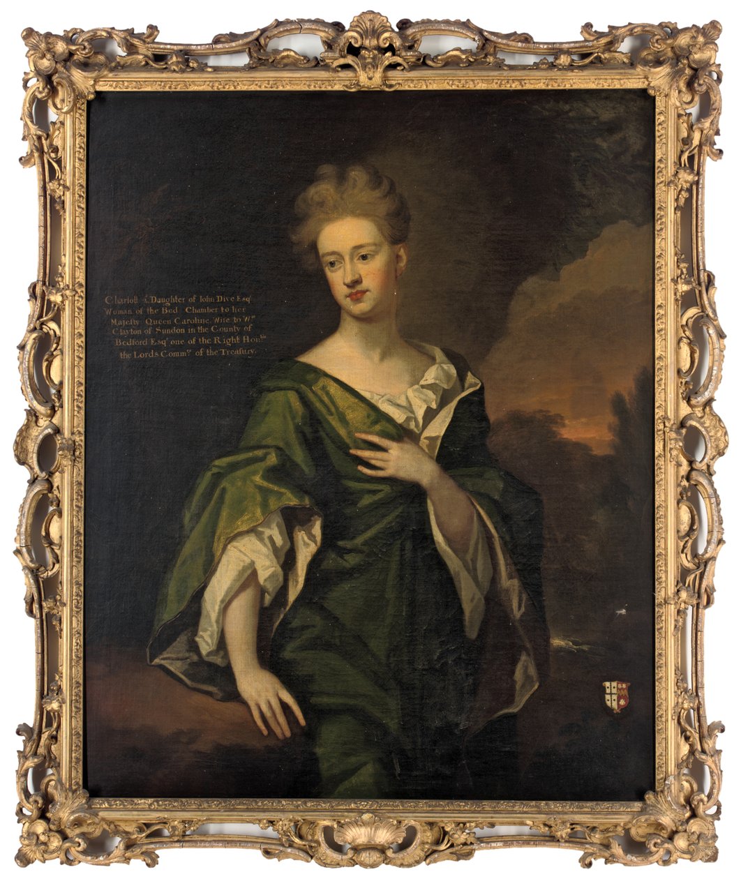 Charlotte Claytonin muotokuva tekijältä Godfrey Kneller