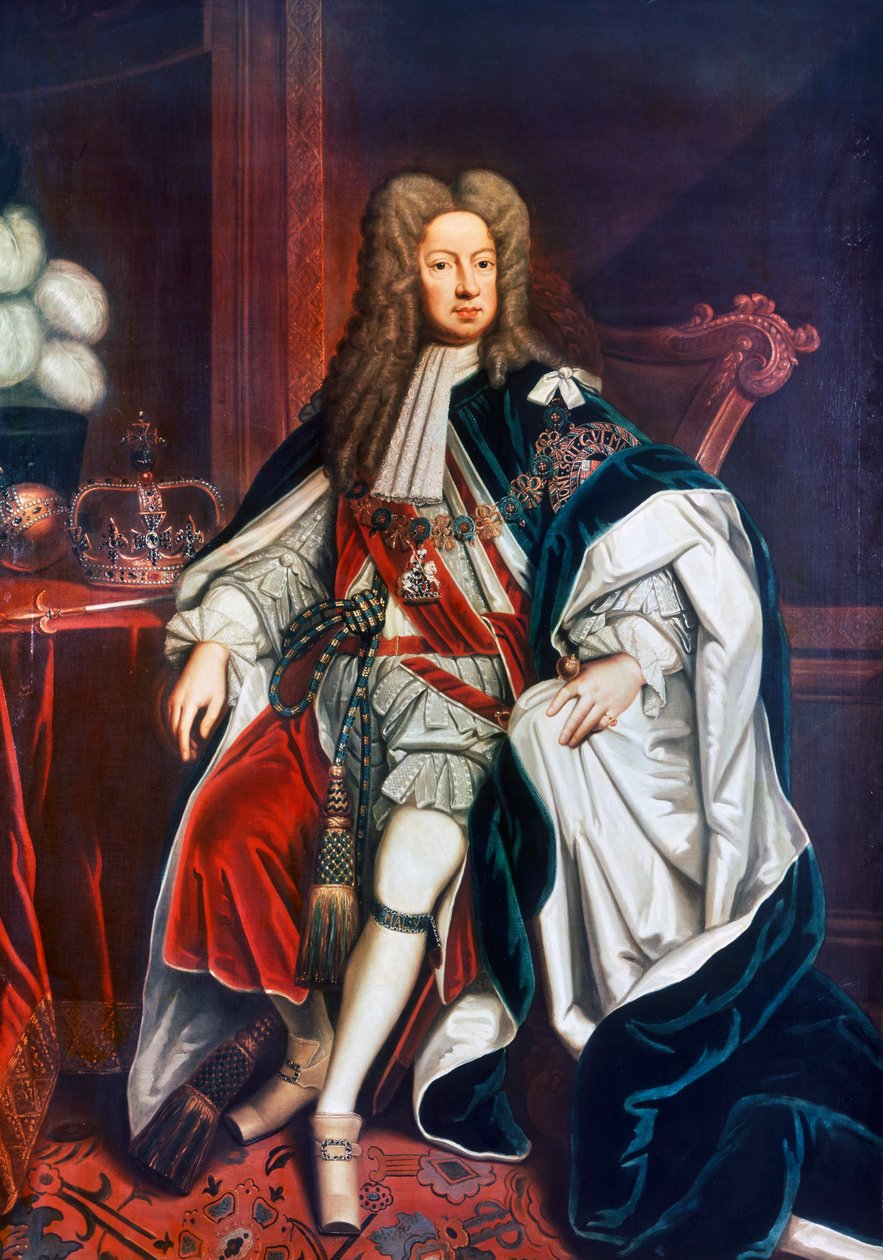 Georg Ludwig von Hannoverin muotokuva (Osnabruck tekijältä Godfrey Kneller