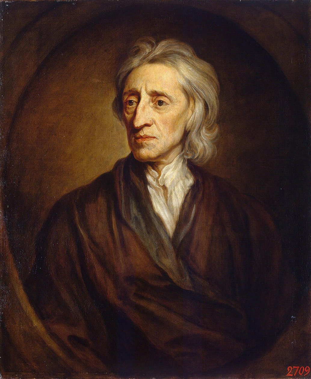John Locken muotokuva tekijältä Godfrey Kneller