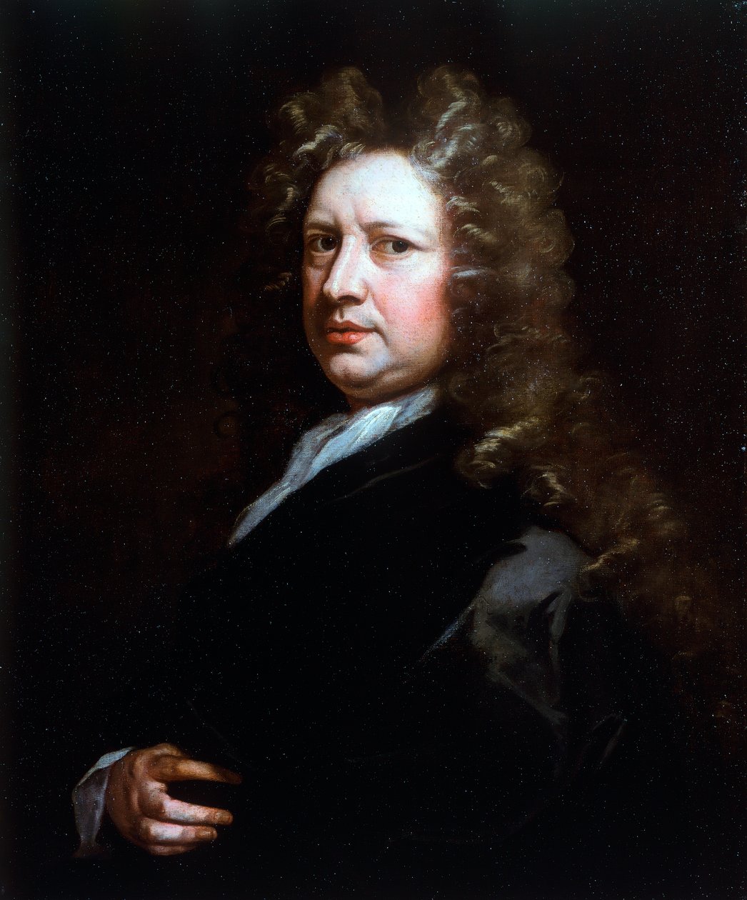 Muotokuva Thomas Bettertonista (1635-1710), näyttelijä, maalaus Godfrey Kneller (1646-1723), öljy kankaalle tekijältä Godfrey Kneller