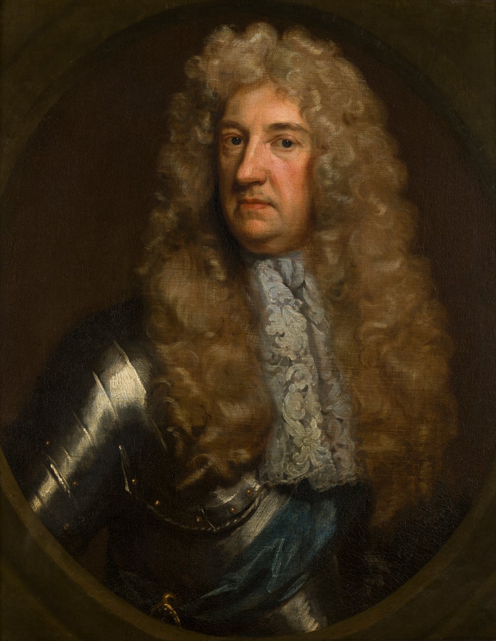 William Russellin, 5. jaarlin ja Bedfordin 1. herttuan (1613-1700) muotokuva, n. 1633-1700 (öljy kankaalle) tekijältä Godfrey Kneller