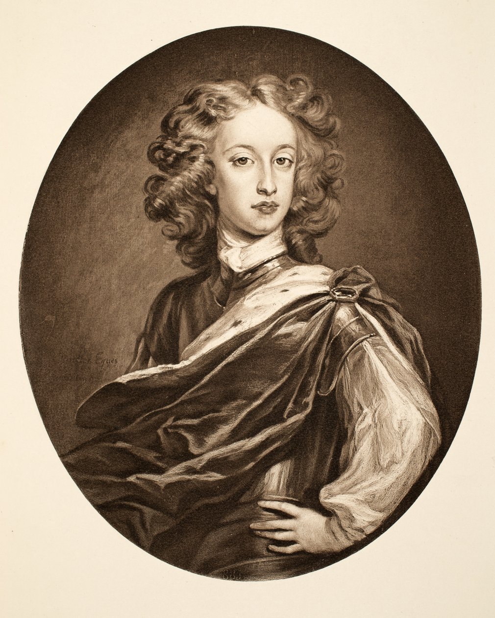 William, Gloucesterin herttua, pubi. 1902 (kollotyyppi) tekijältä Godfrey Kneller