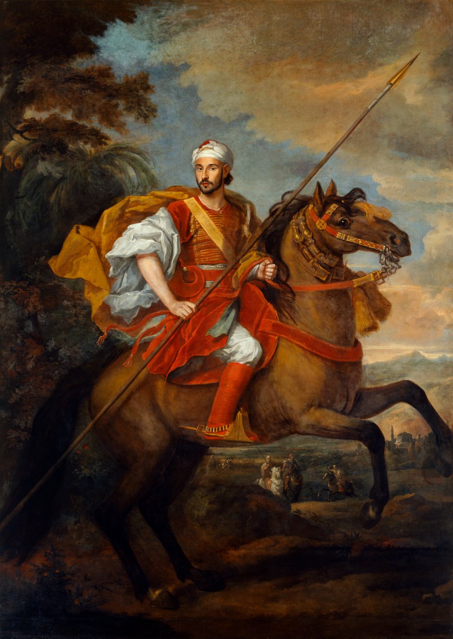 Mohammad Ohadu, Marokon suurlähettiläs tekijältä Godfrey and Wyck Jan (1640 1700) Kneller