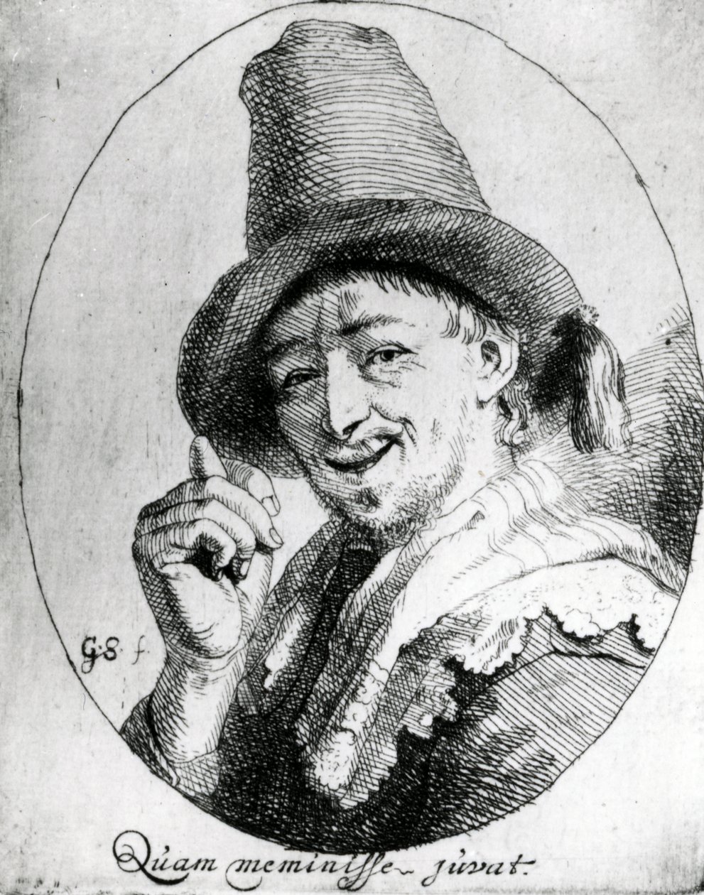 On hyvä muistaa, n. 1660-80 tekijältä Godfried Schalcken