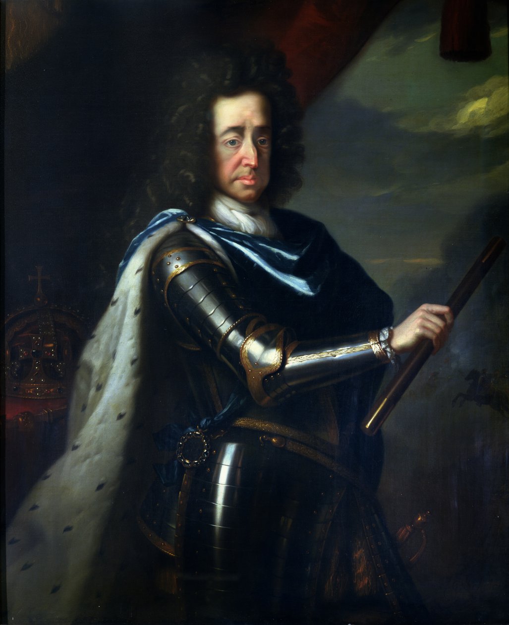 Kuningas Vilhelm III tekijältä Godfried Schalcken