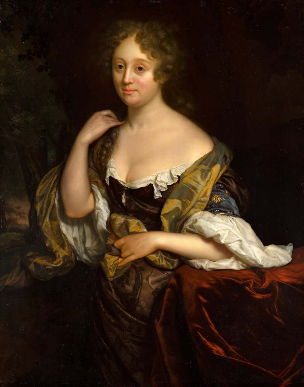 Isabella Agneta Deutzin muotokuva tekijältä Godfried Schalcken