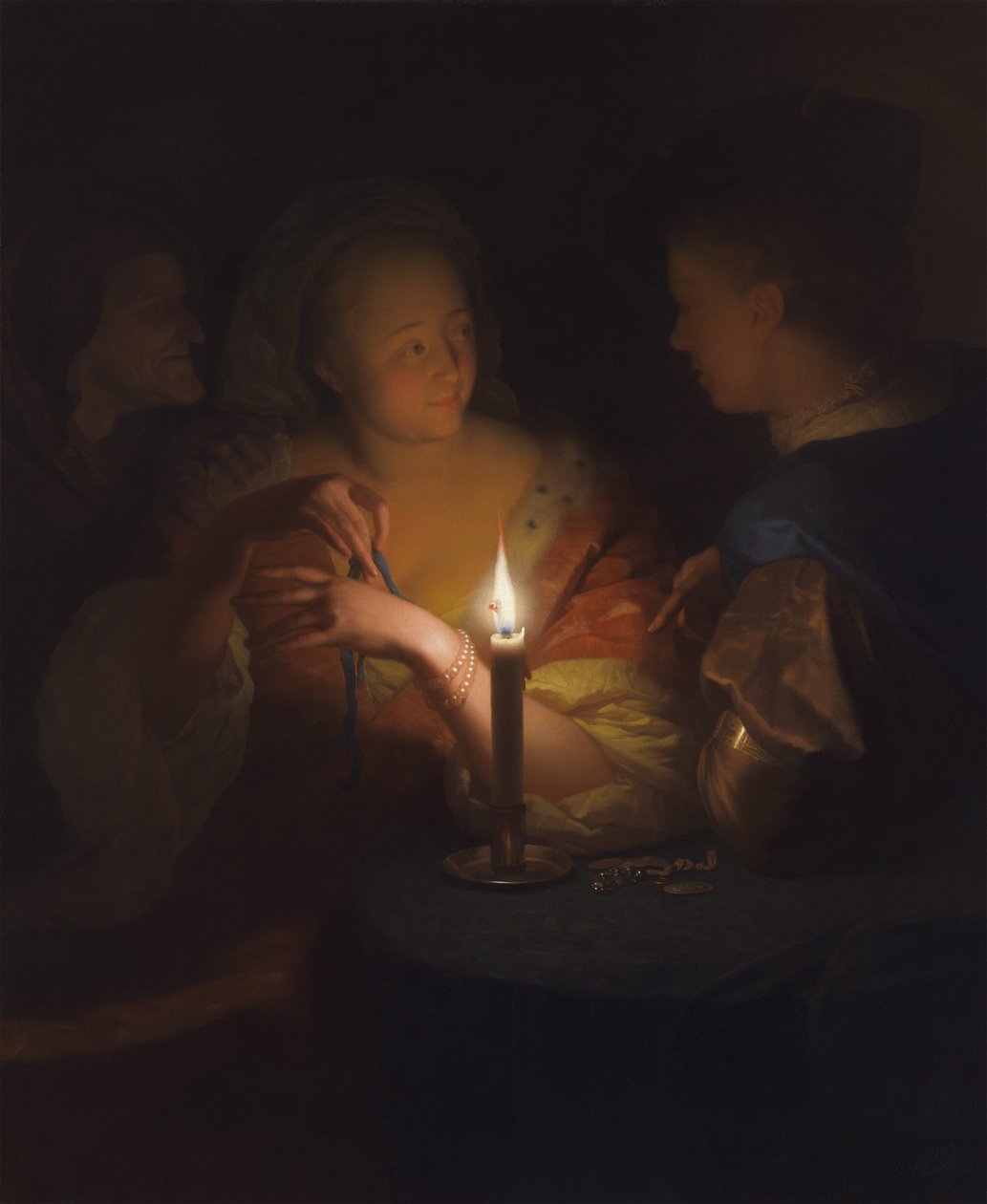 Lovers (Tuhlaajapoika) tekijältä Godfried Schalcken