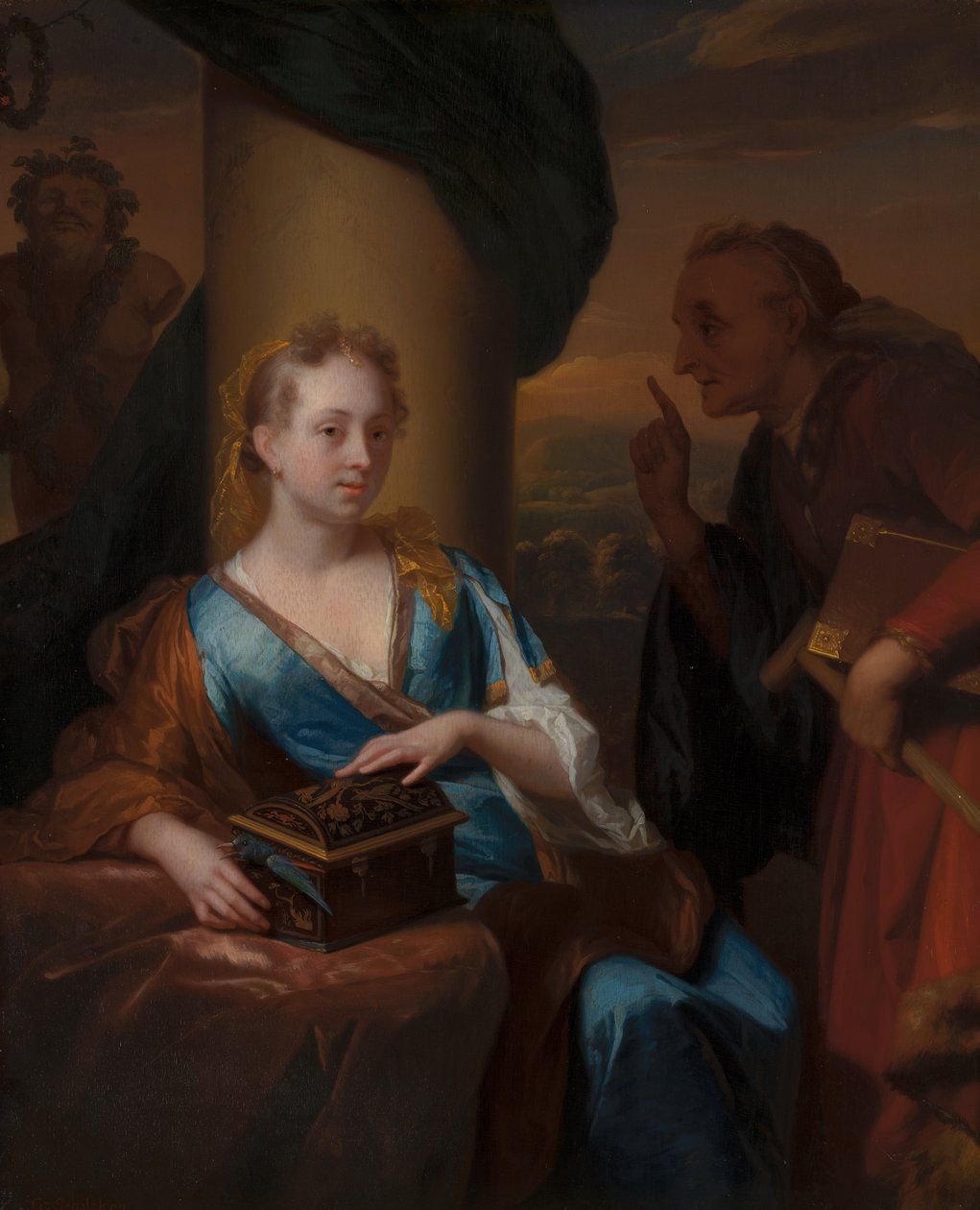 Siveysopetus tekijältä Godfried Schalcken