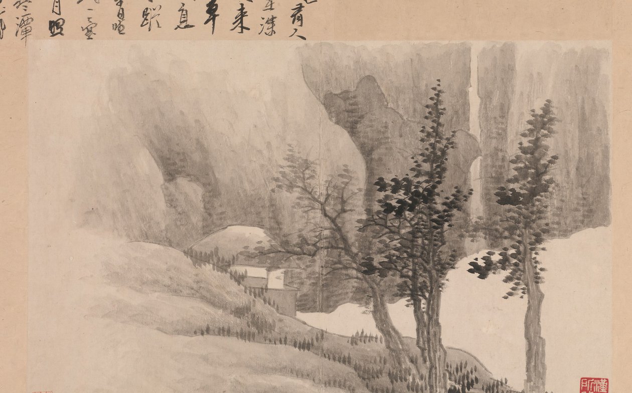 Maisemat runoilla, 1688. tekijältä Gong Xian