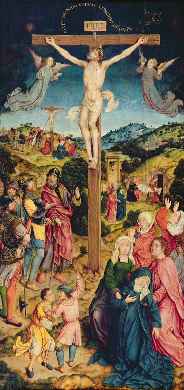 Kristus ristillä tekijältä Goossen van der Weyden