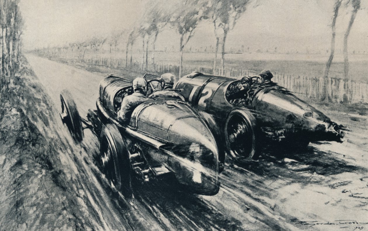 Grand Prix -kilpailu, Strasbourg 1922, 1937 tekijältä Gordon Crosby