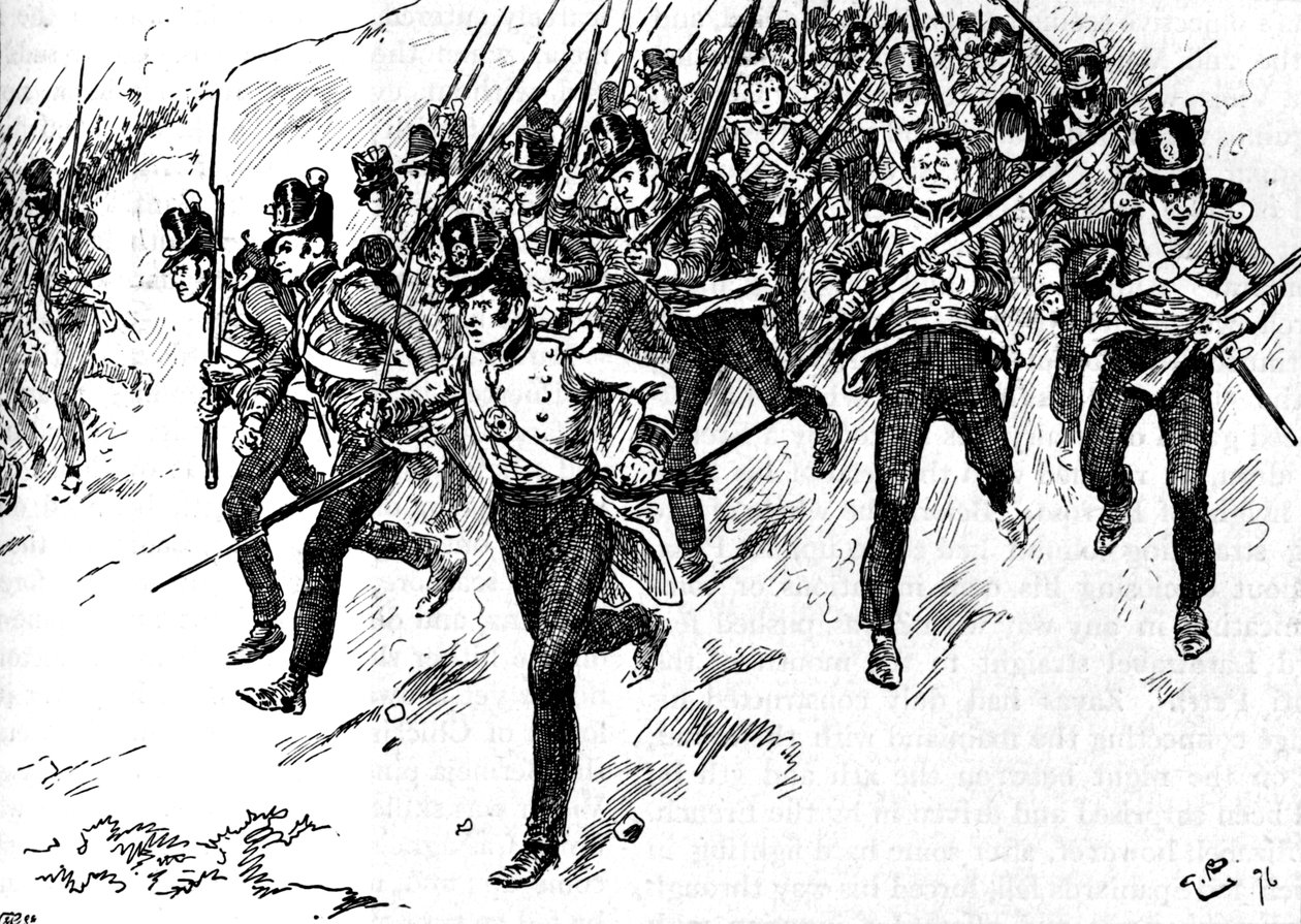 Dilkessin vartijoiden prikaati tuli ylös, 1896, 1902 tekijältä Gordon Frederick Browne