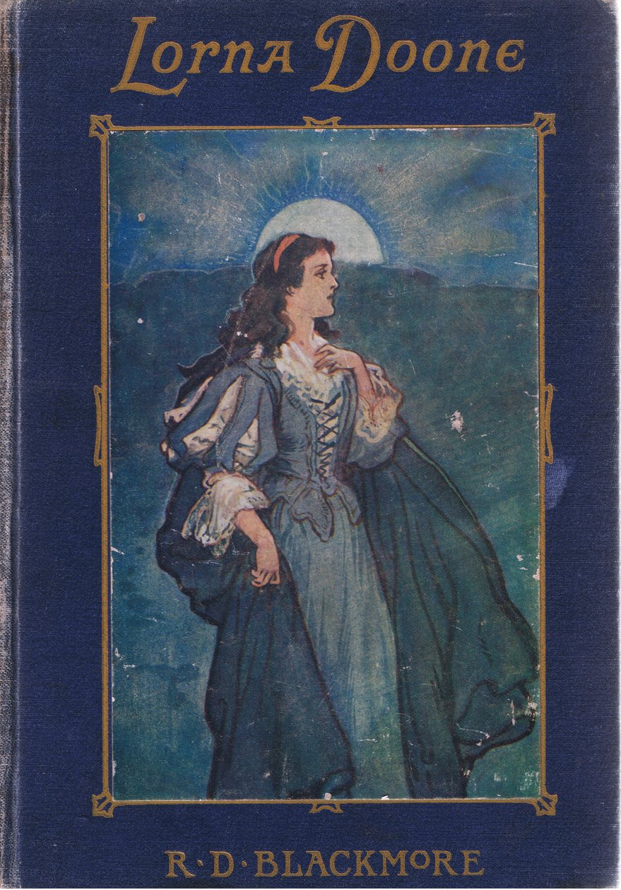 Etukannen ulkoasu , Lorna Doone, julkaisija W & R Chambers Ltd. tekijältä Gordon Frederick Browne