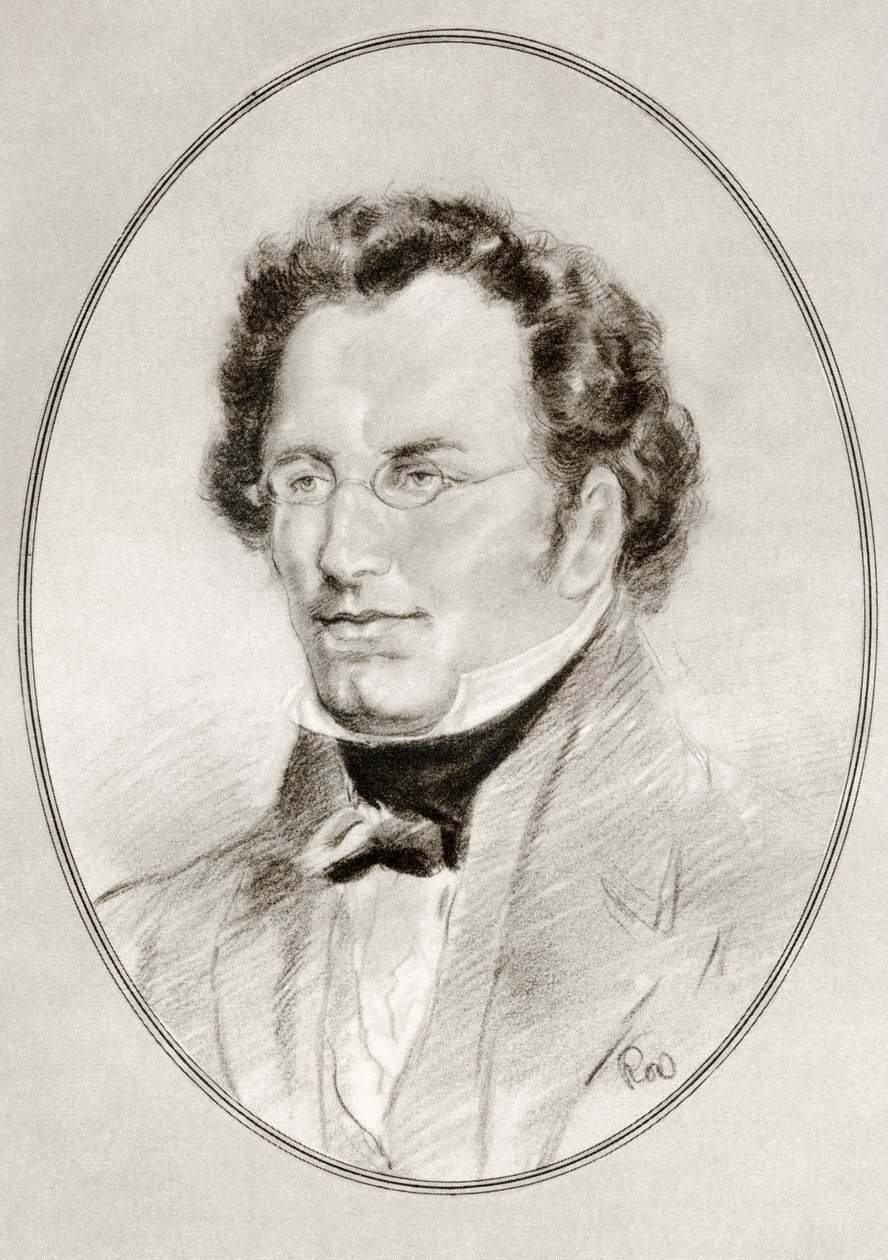 Franz Peter Schubert kirjasta Living Biographies of Great Composers tekijältä Gordon Ross