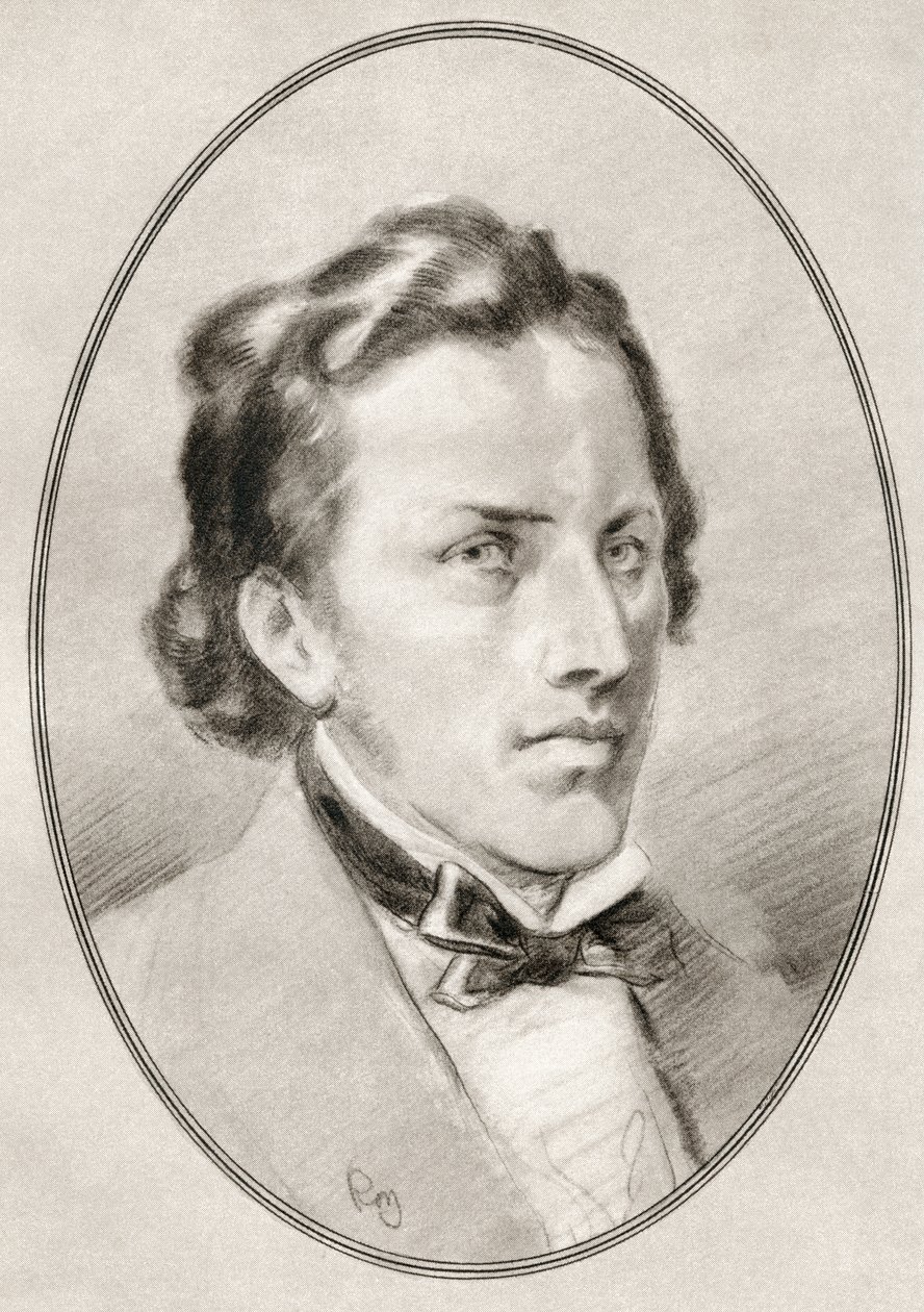Frederic Francois Chopin kirjasta Living Biographies of Great Composers tekijältä Gordon Ross