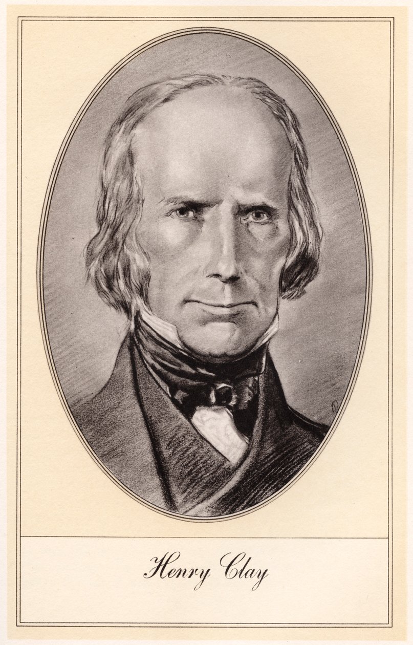 Henry Clay, johtava amerikkalainen valtiomies ja puhuja, 1900-luvun alku tekijältä Gordon Ross