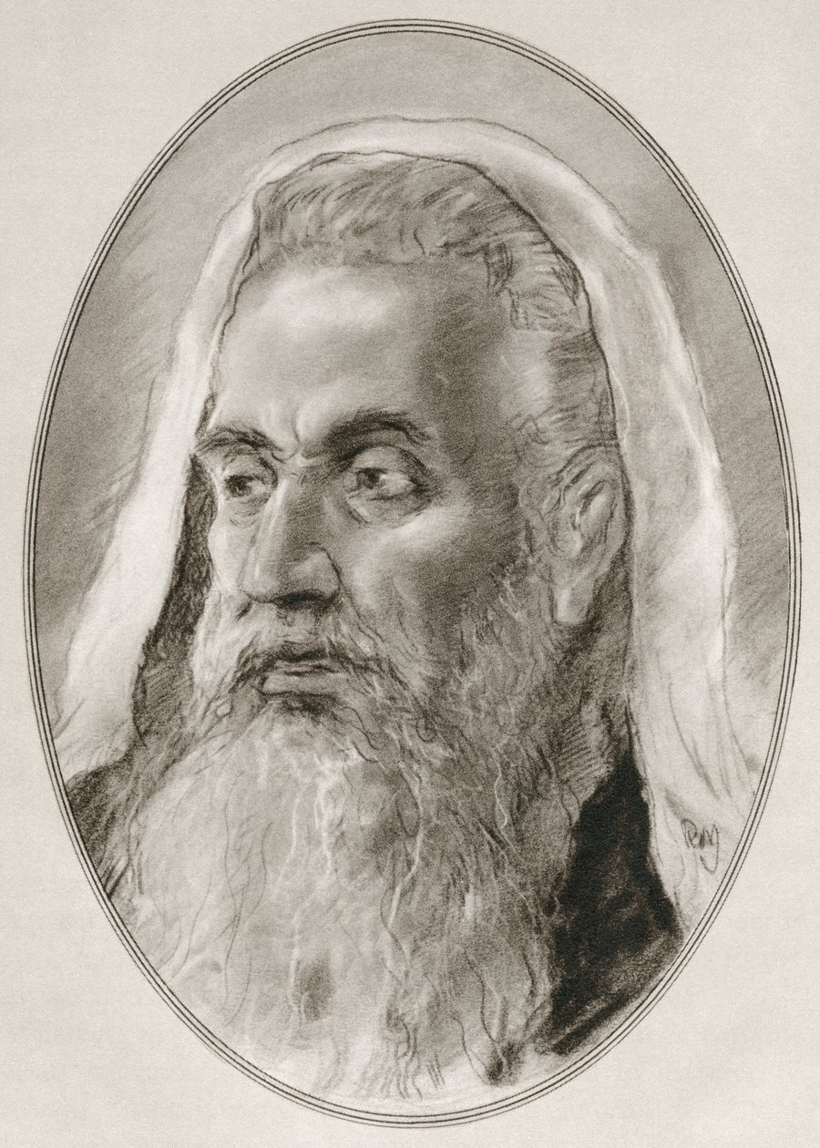 Jesaja, 8. vuosisadalla eKr. juutalainen profeetta, kirjasta Living Biographies of Religious Leaders tekijältä Gordon Ross