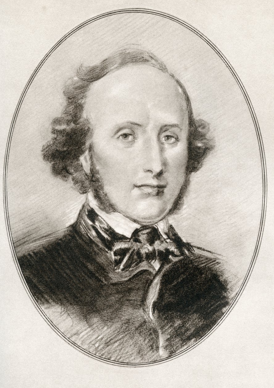 Jakob Ludwig Felix Mendelssohn Bartholdy, kirjasta Living Biographies of Great Composers tekijältä Gordon Ross