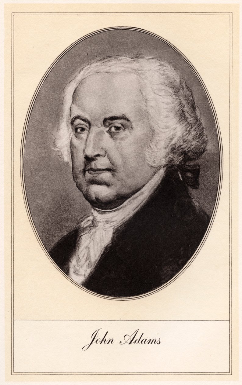 John Adams, Yhdysvaltain toinen presidentti, 1900-luvun alku. tekijältä Gordon Ross