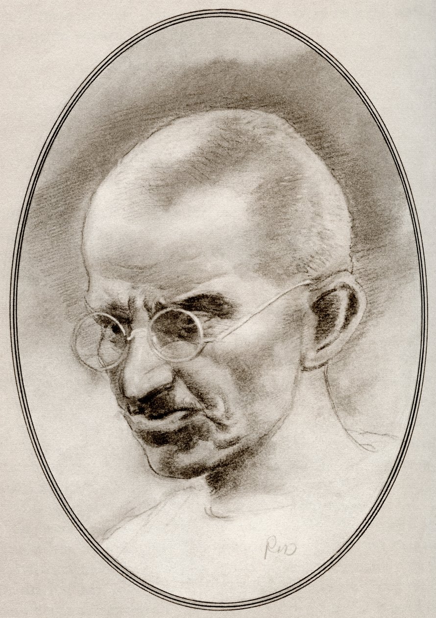 Mohandas Karamchand Gandhi, kirjasta Living Biographies of Religious Leaders tekijältä Gordon Ross
